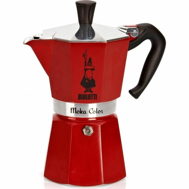 Bialetti 0004942/NP Moka Express Μπρίκι Espresso 3cups Κόκκινο