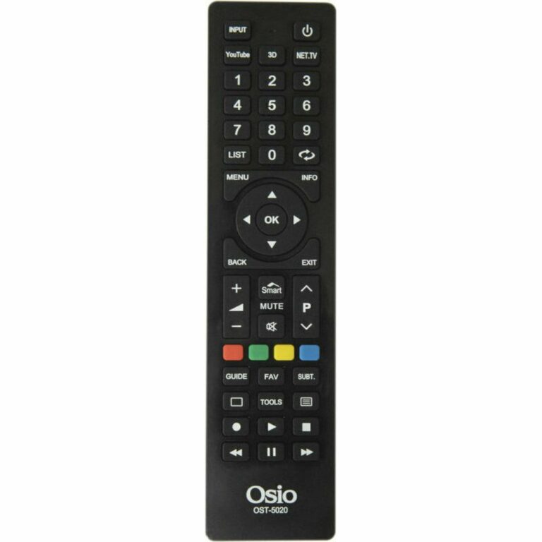 Osio OST-5020-6A Συμβατό Τηλεχειριστήριο για Τηλεοράσεις LG , Panasonic , Philips , Samsung , Sony και Telefunken