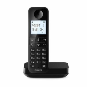 Philips D2701 Ασύρματο Τηλέφωνο με Aνοιχτή Aκρόαση Μαύρο
